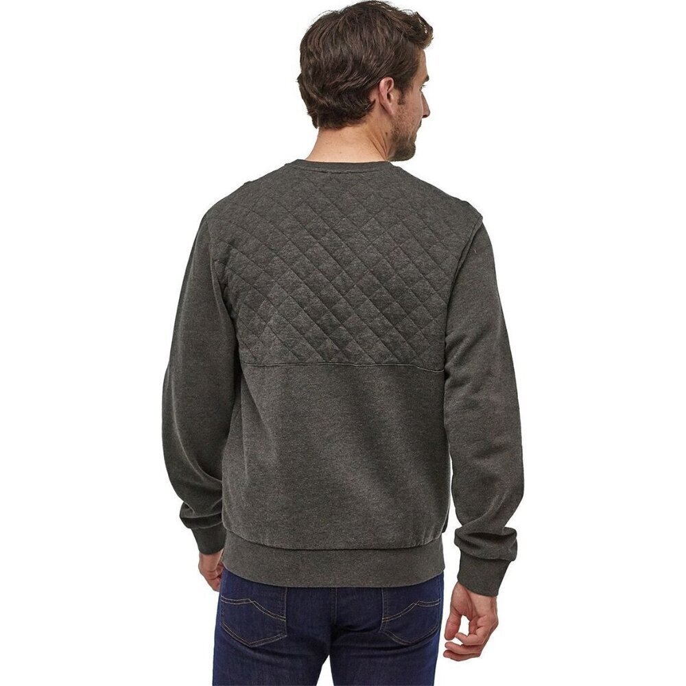 Patagonia Worn Wear Men's Organic Cotton Quilt Crewneck Sweatshirt